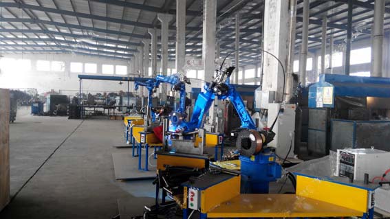 童車(chē)機(jī)器人焊接工作站-濟(jì)南冠森自動(dòng)化設(shè)備有限公司