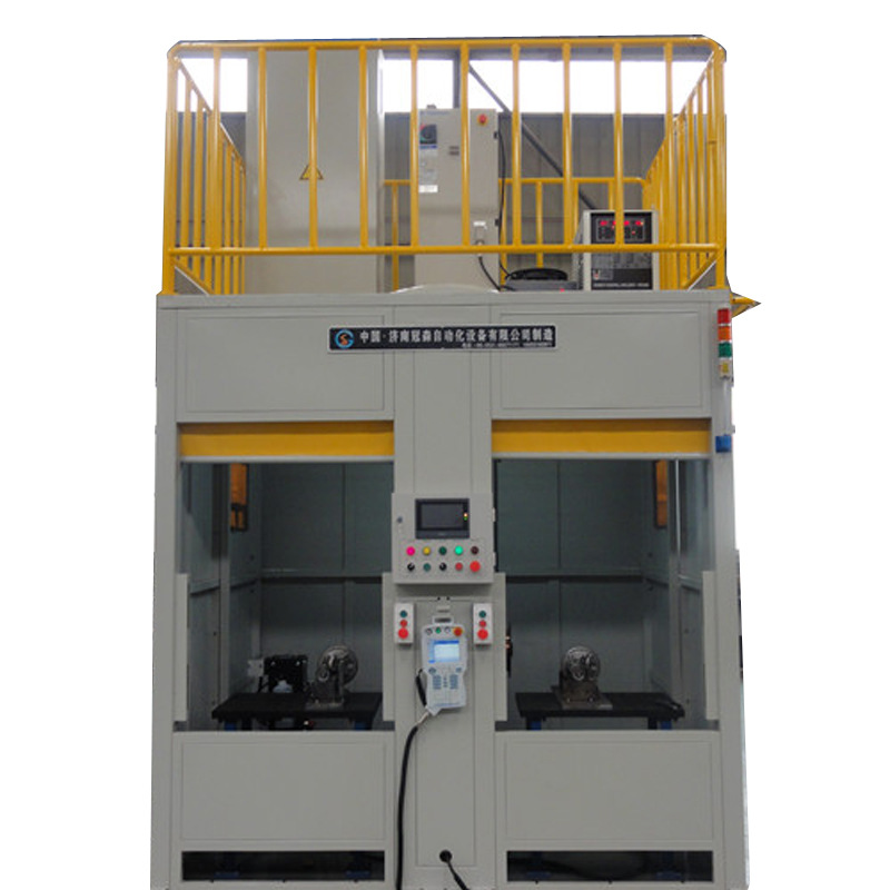 汽車(chē)減震器自動(dòng)焊接機(jī)器人工作站-濟(jì)南冠森自動(dòng)化設(shè)備有限公司