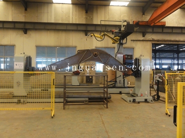 挖掘機(jī)動臂機(jī)器人焊接工作站-濟(jì)南冠森自動化設(shè)備有限公司