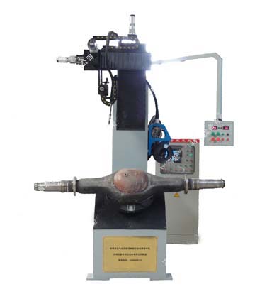 汽車后橋后蓋角環(huán)縫自動焊接專機-濟南冠森自動化設備有限公司